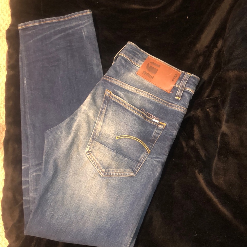 Men’s G Star Raw straight leg jeans